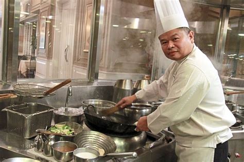 Asian Chef Cooking