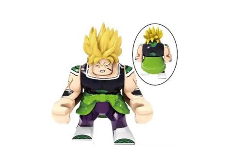 Boneco Big Blocos De Montar Grande Broli Dragon Ball Blonde Mega Blo em Promoção é no Buscapé