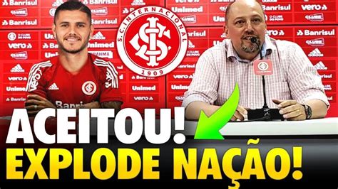 URGENTE É NOSSO INTER VENCE DISPUTA E ACERTA MAIS UM REFORÇO