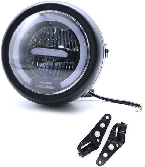 Amazon Evomosa Motorcycle Front Headlight Led Inch Universal