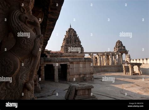 Veerabhadra Temple(16th century), Lepakshi ,Andhra Pradesh Stock Photo ...