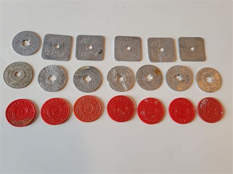 20 Vintage Colorado State Sales Tax Tokens #25327 | Auctionninja.com