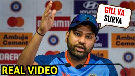 Rohit Sharma Press Conference On India Playing 11 For Ind Vs Aus 1st