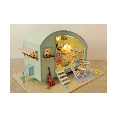 Cutebee Dollhouse Miniature With Furniture Diy Wooden Dollhouse Kit 1