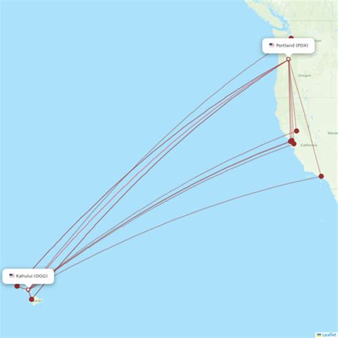 Hawaiian Airlines routes 2024 – map with all flights - Flight Routes