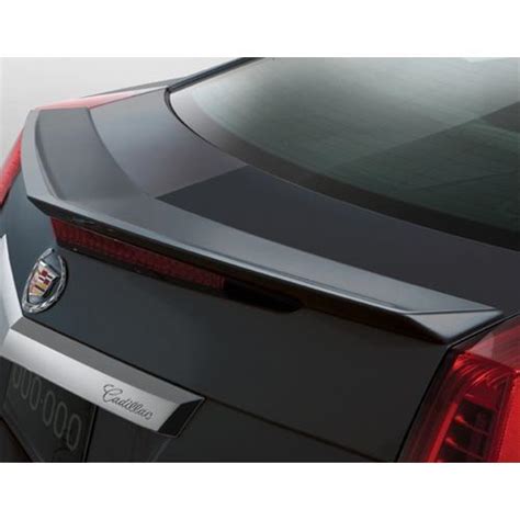 Buy Cadillac Cts Coupe Oem Rear Deck Spoiler Kit Blue Metallic