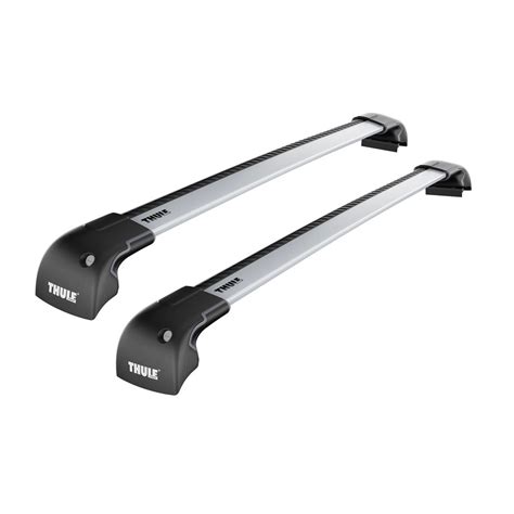 2 Aerodynamische Dakdragers THULE Wingbar Edge 9594 In Aluminium Auto5 Be