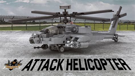 Attack Helicopter Military Lego Armorbrick Kit Review Youtube