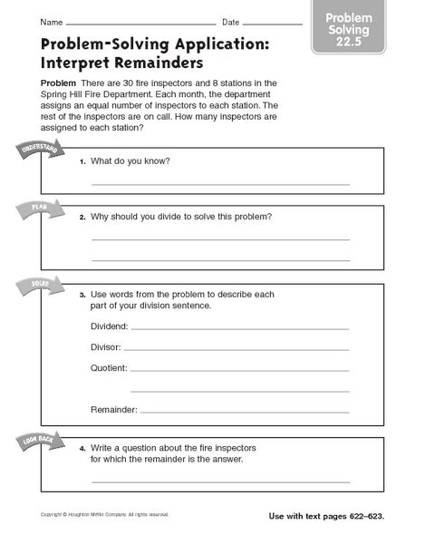 Problem Solving Grade 4