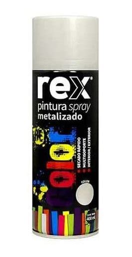 ESM SPRAY REX METALICO PLATA Cobronce