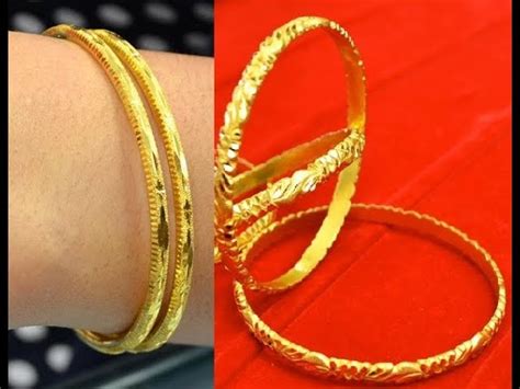 22k Ladies Designer Gold Bangle 45 G At Rs 225000pair In Lucknow Id