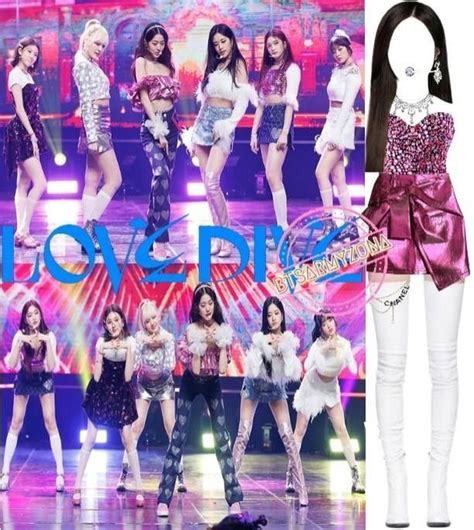 IVE LOVE DIVE 7TH MEMBER INSPIRED OUTFIT Kpop Concert Outfit