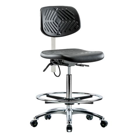 Polyurethane Armless Esd Task Chair G Br Esd Phbch Cr T A Cf