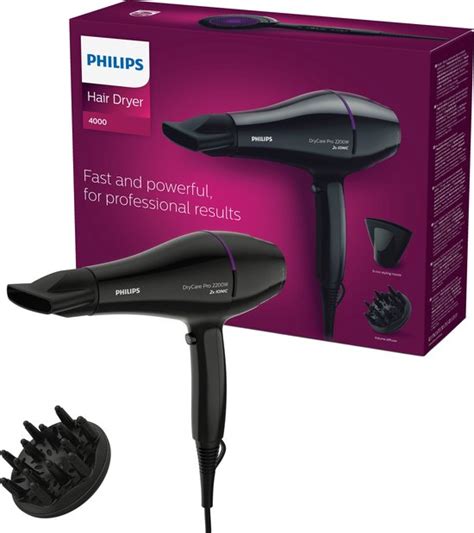 Philips DryCare Sèche cheveux Pro moteur AC puissant 2 200 W de