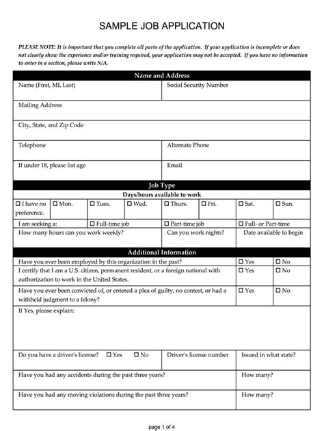 Application Sheet Fill Online Printable Fillable Blank