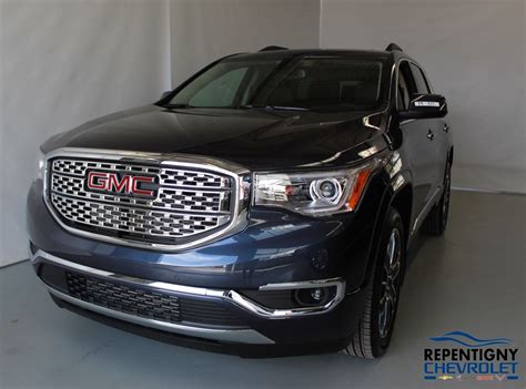 New 2019 Gmc Acadia Denali Blue Steel Metallic 582950 440