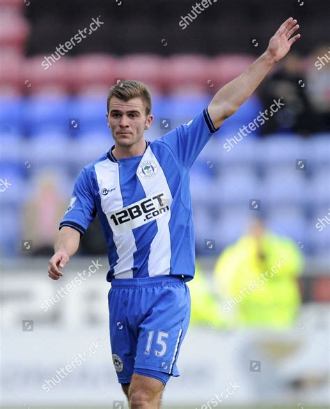 Callum Mcmanaman Wigan Athletic United Kingdom Editorial Stock Photo