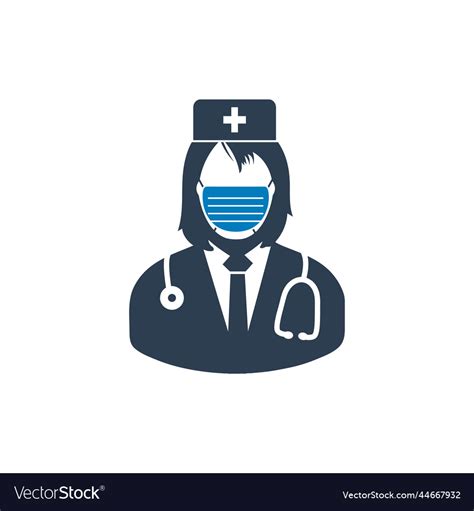 Surgeon medical stuff icon editable symbol Vector Image