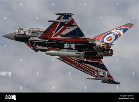 RAF Typhoon Display Team Stock Photo - Alamy