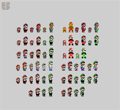 10x New Super Mario Bros Sprite Conversion By Abbysek On Deviantart