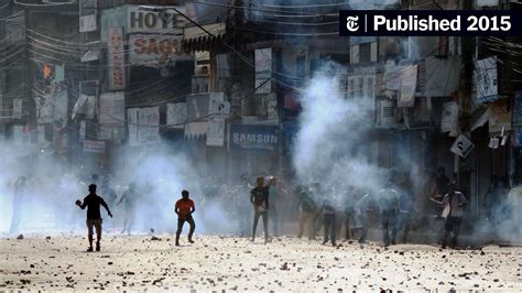 One Dead as Protesters and Police Clash in Nepal - The New York Times