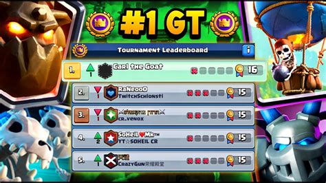 🏆🥇platz 1 Der Welt Im KÖniglichen Turnier Bestes Deck Clash Royale Deutsch Youtube