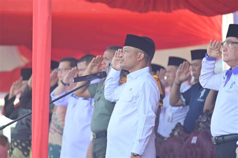 Wabup Bagus Santoso Pimpin Apel Peringatan Hari Amal Bhakti Kemenag Ke 78