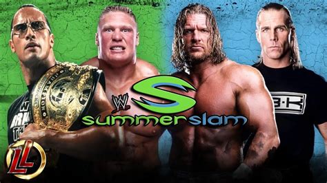 Summerslam 2002 Brutal De Principio A Fin Youtube