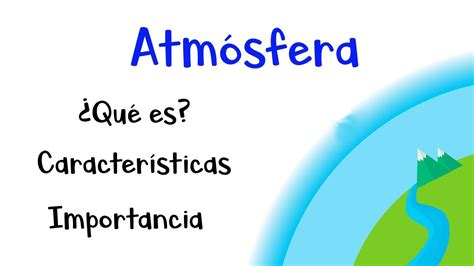 🌎¿qué Es La Atmósfera ☁️ Fácil Y Rápido Youtube