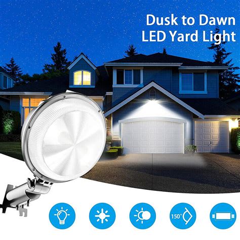 W Led Barn Yard Street Waterproof Outdoor Security Dusk To Dawn