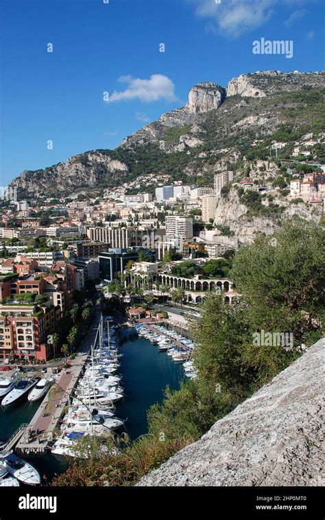 View Of Fontvieille Monaco Fontvieille Is The Southernmost Ward In