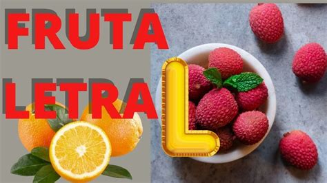 Nomes De Frutas Com A Letra L - NAZAEDU