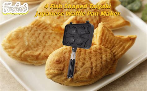 Amazon Taiyaki Molde Para Pasteles Con Forma De Pez Bandejas