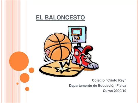 Ppt El Baloncesto Powerpoint Presentation Free Download Id 460496