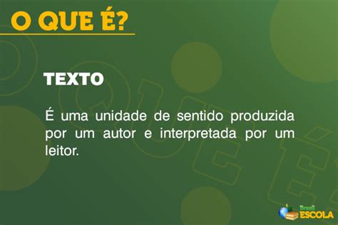 De Que Trata O Texto - Texto: O Que É Um Texto? : Texto: o que é, características, tipos ...