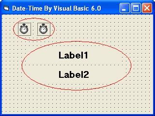 Membuat Tanggal Dan Jam Menggunakan Visual Basic