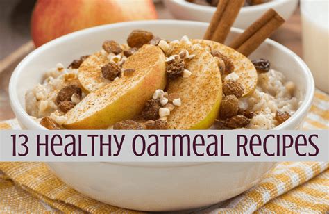 13 Healthy Oatmeal Recipes | SparkPeople