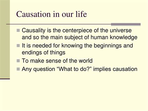 Ppt Causation In Social Sciences Powerpoint Presentation Free