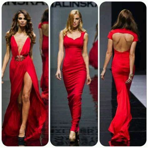 Three Flameing Red Hot Looks Red Evening Dress Red Dress Red Formal Dress