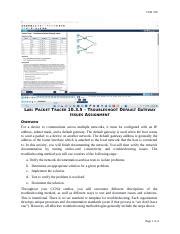 Lab Packet Tracer Troubleshoot Default Gateway Issues