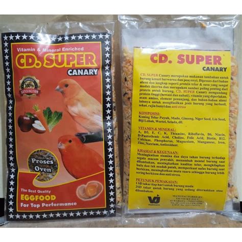 Jual Jual Cd One Canary Kenari Egg Food Cede Renteng Pakan Makanan