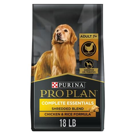 Purina Pro Plan Senior Dog Food With Probiotics For Dogs Shredded