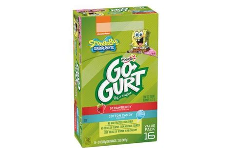 Buy Yoplait Go Gurt Strawberry And Cotton Candy Online Mercato