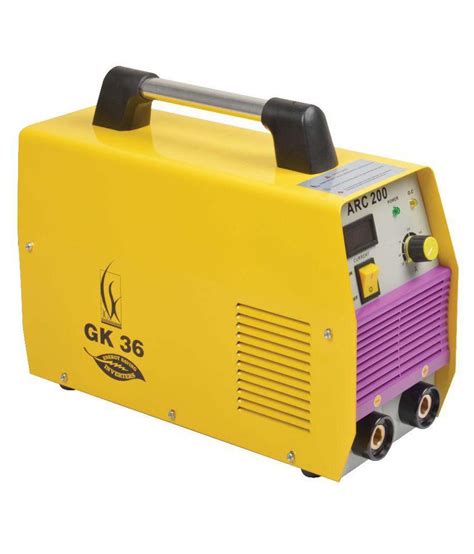 GK 36 ARC 200 Yellow Steel Arc Welding Machine Buy GK 36 ARC 200