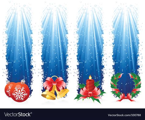 Christmas banner Royalty Free Vector Image - VectorStock