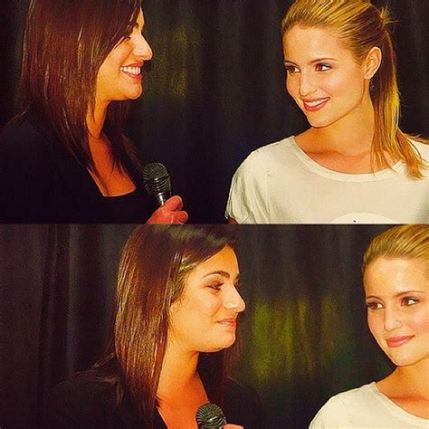 Pin By Brianna Mooney On Faberry Achele Lea Michele Glee Diana Agron