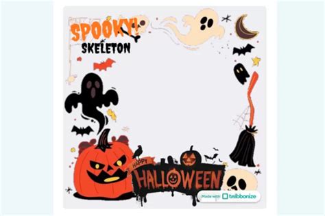 Twibbon Hari Halloween Untuk Semarakkan Peringatan Oktober