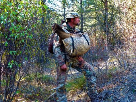 Traditional Know How Packing Out A Deboned Deer From The Backcountry