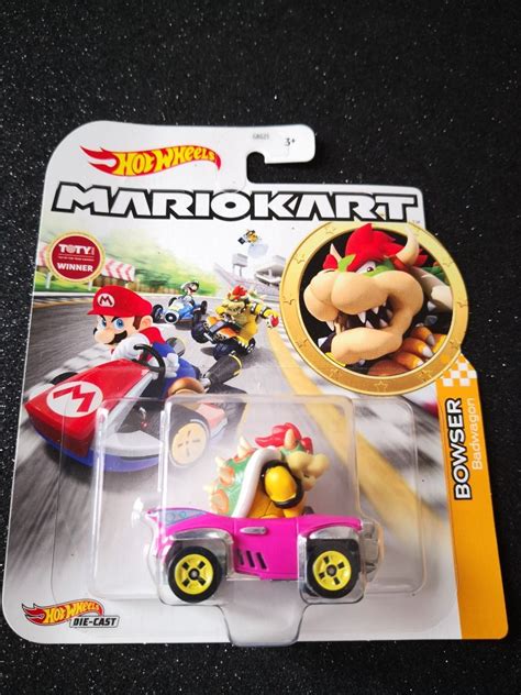 Hot Wheels Mario Kart Bowser Badwagon Nintendo Pink Hobbies Toys Toys Games On Carousell