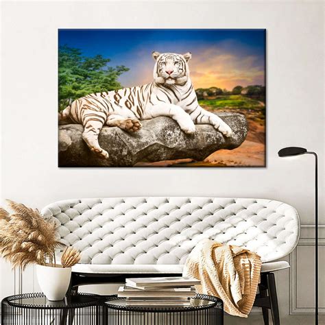 White Bengal Tiger Wall Art | Photography